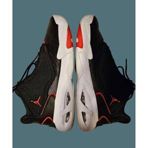 Air Jordan Max Aura 4 "Bred" Black University Red White Basketball Shoes Men 12